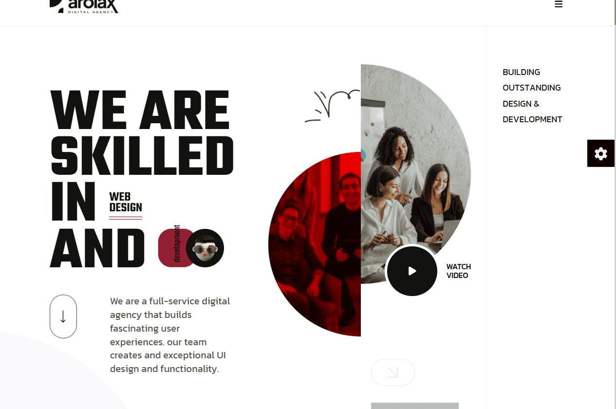 photo of a portfolio project